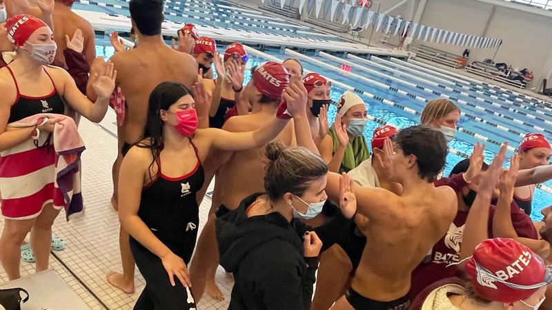 Swimming and diving sweeps Colby in another dominant dual meet for ...
