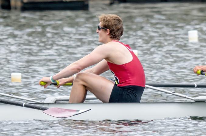 Men's rowing second varsity eight outraces Trinity and MIT Lightweights ...