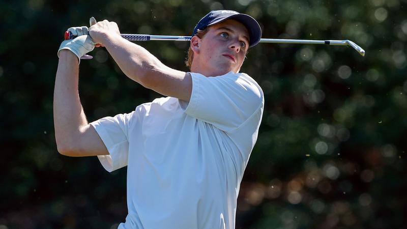 Joshua Rhodes Golf Rhodes Earns Big South Freshman of the Week Honors - Presbyterian College