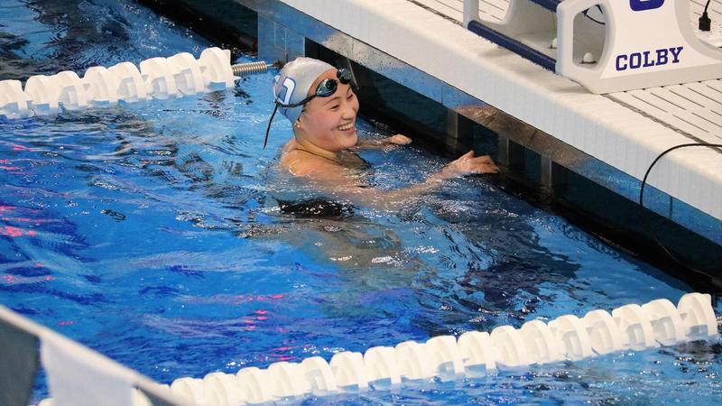 On Eve of Virtual Meet, Colby Swimming & Diving Makes the Focus on ...