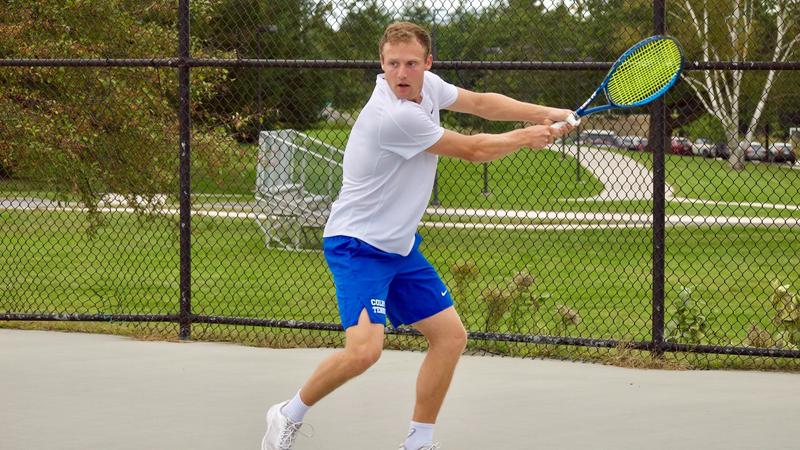 Colby Ritze Colby Competes at ITA Regionals - Colby College