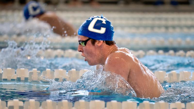 Men's Swimming & Diving Place 4th in NESCAC Championship - Colby College