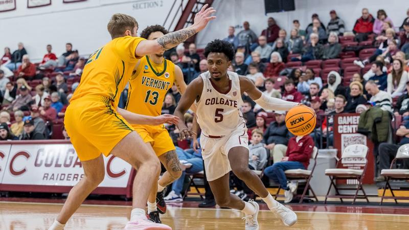 Colgate Outduels Vermont in Defensive Battle, 65-60 - Colgate ...