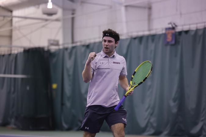 Captain Colgate Tennis Captain Excels As Pre-Med Student - Colgate University Athletics
