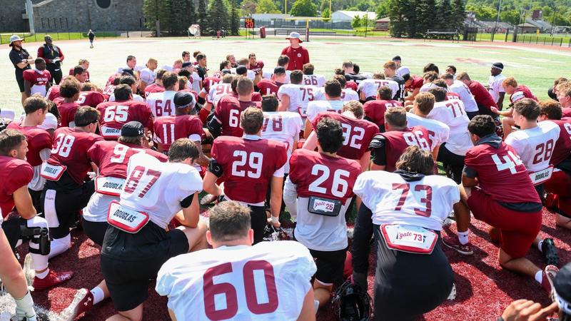 Football Fall Camp Update - Colgate University Athletics