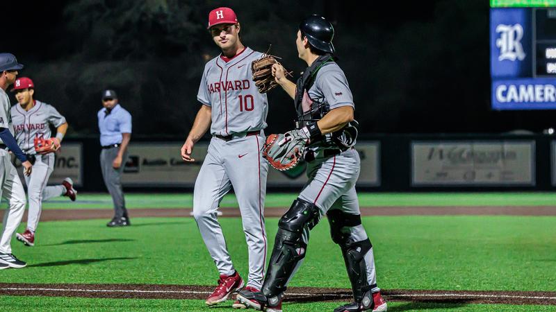 Liam Rice Baseball Baseball Battles Rice, Drops 11-7 Decision in Series Opener - Harvard ...