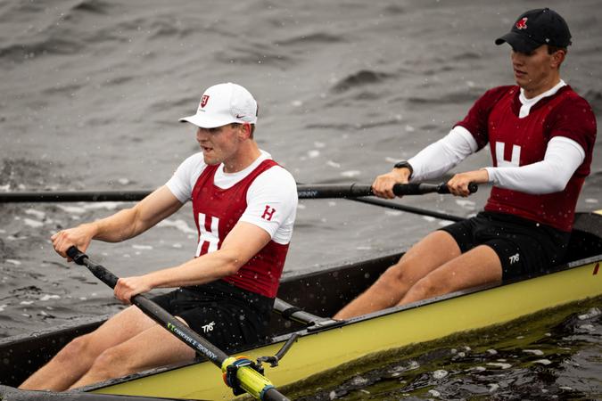 Henry Adams Rowing Men's Heavyweight Rowing Competes for Adams Cup - Harvard University
