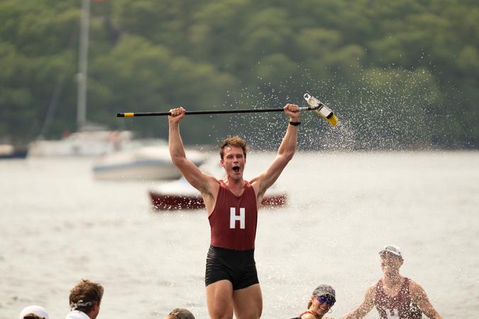 Henry Davidson Rowing Harvard Sweeps 159th H-Y Regatta - Harvard University