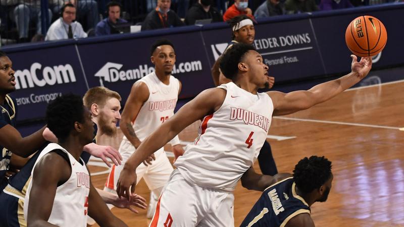 Brandon Stanback Dukes Fall to GW - Duquesne University Athletics