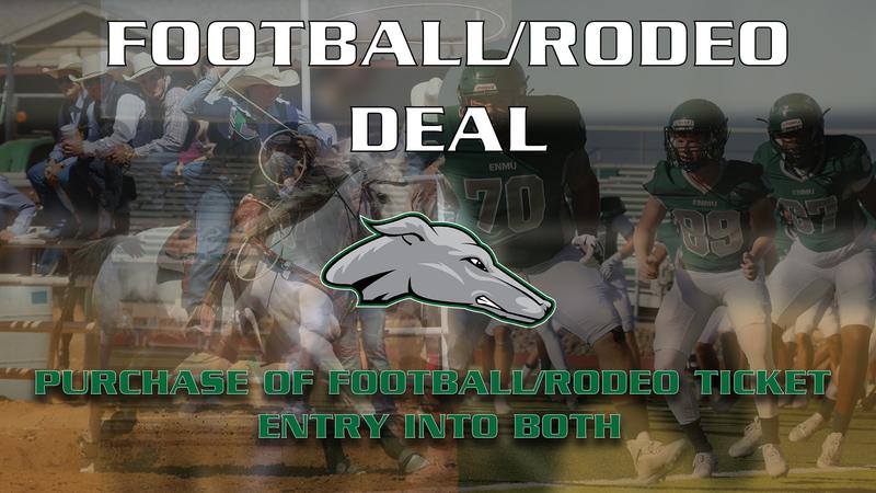 Two events for the price of one - rodeo or football ticket will get you ...