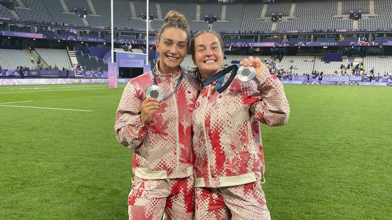 Queen's Women's Rugby's Chloe Daniels and Taylor Perry win Olympic ...