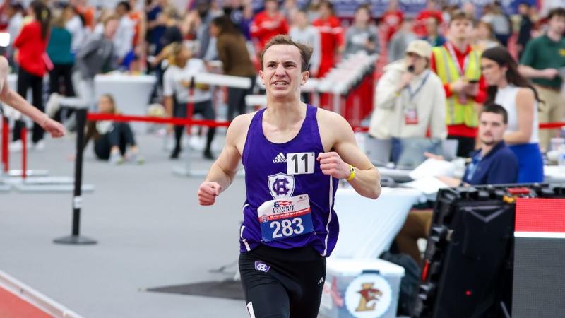 Seth Manych Men’s track and field takes home three medals on day two of Patriot ...
