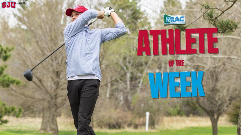 Fultz Collects MIAC Weekly Honor - Saint John's University Athletics