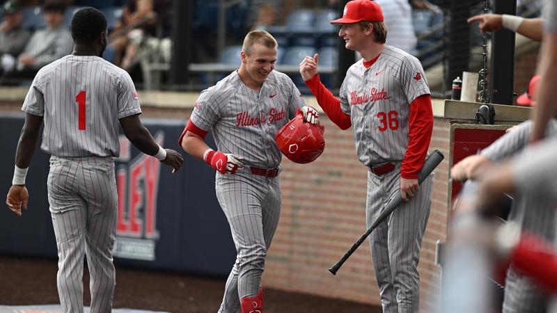 Tyler Reyburn Redbirds Secure Sunday Series Win over Bruins, 14-2 - Illinois State ...
