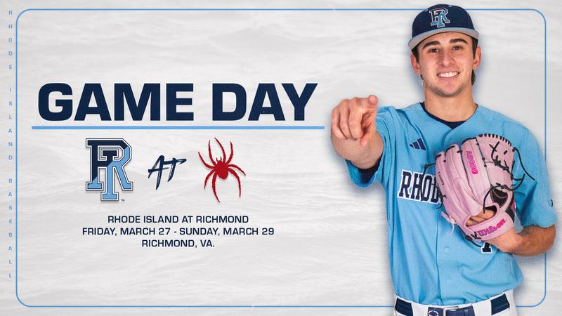 Richwoood Rams Rams Open Three-Game Series at Richmond - University of Rhode Island