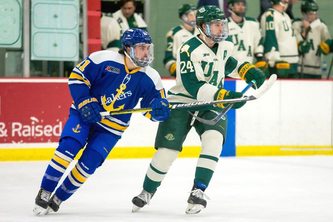 Hockey faces LSSU in critical WCHA match-up | University of Alaska ...
