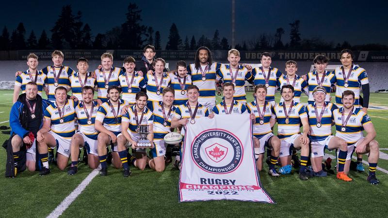 Bc Rugby UBC crowned Canadian University Men’s Rugby Champs on home turf ...