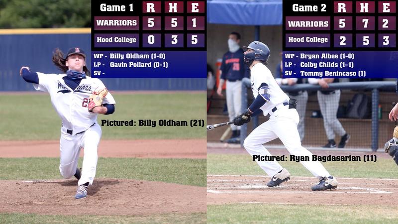 Easton Riddle Baseball: Stellar Pitching Helps Warriors Blaze Past Hood College in ...