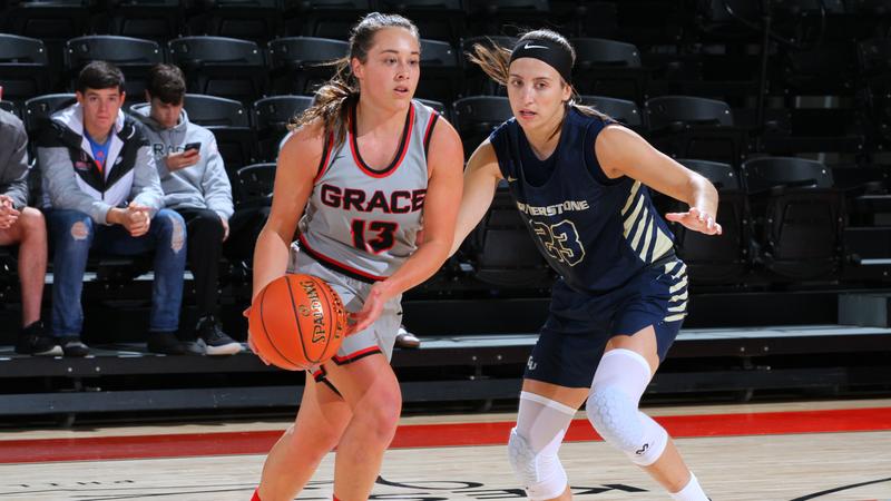 Grace Stapleton Grace plays exhibition at No. 14 Lee - Grace College Athletics