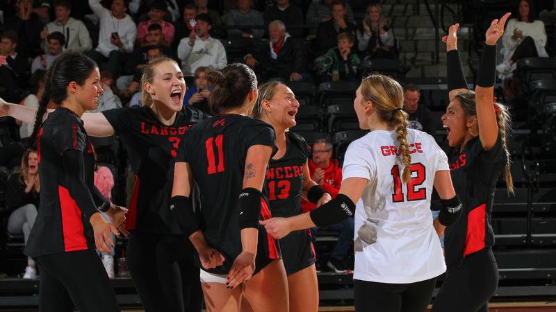 Grace Rvc Grace downs (RV) Knights in five-set thriller - Grace College Athletics