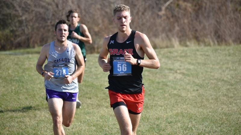 Jonathan Grothe Young runners lead the way at IWU Twilight Invite - Grace College Athletics