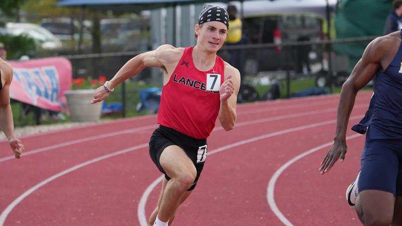 Jonathan Grothe Wright sets 60m record at GVSU - Grace College Athletics