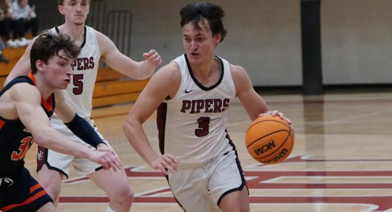 Jack Rheineck Big Second Half Propels Pipers Over Saints - Hamline University Athletics