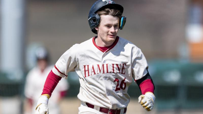Alec Ralph Pipers Split Final Double Header Against Martin Luther - Hamline ...