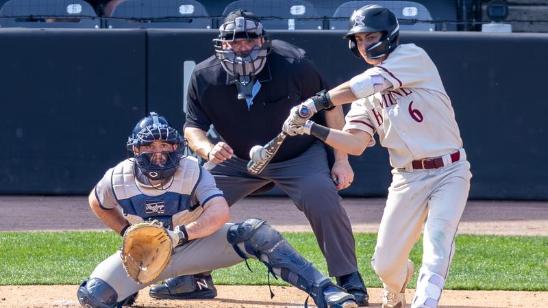 Jack Rheineck Pipers Split With Carleton At Home Opener - Hamline University Athletics