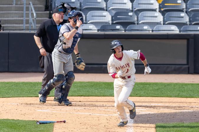 Jack Rheineck Pipers Bounce Back To Earn Split With Augsburg - Hamline University ...