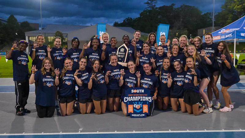 High Point Track Complex High Point Women's Track & Field Team Five Peats as Big South Champions ...