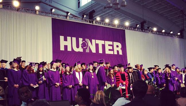 Hawks Celebrated at 205th Hunter College Commencement Ceremony - Hunter ...