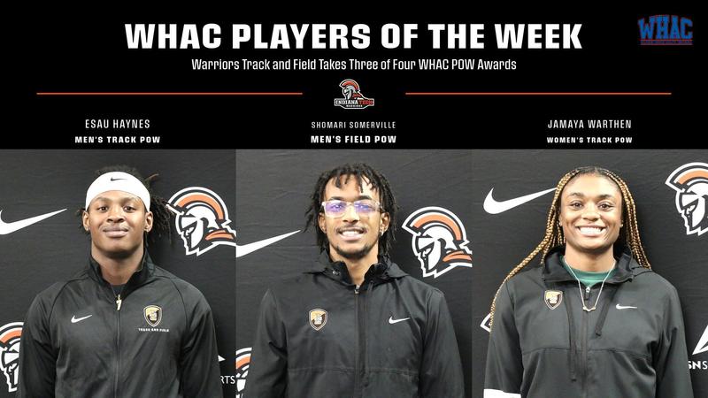 Tech Track and Field Wins Three of Four WHAC Player of the Week Awards ...