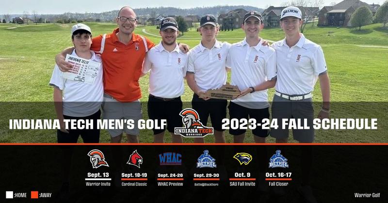 Indiana Tech 2023-24 Schedule Release Series: Volume XI – Men’s Golf ...