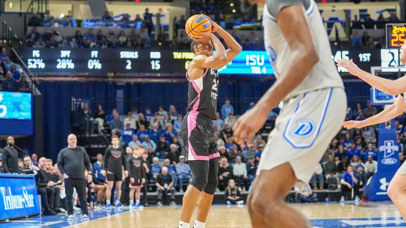 Jason Drake Indiana ISU remains perfect at home, stays atop MVC with victory over Drake ...