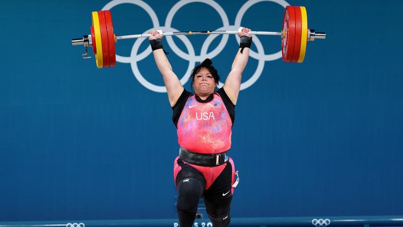 Mary Stack Mary Theisen-Lappen places fifth in weightlifting in Olympics debut ...