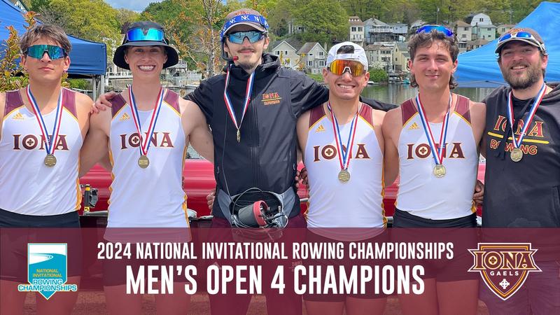 Men's V4 Wins Gold at National Invitational Rowing Championships - Iona ...