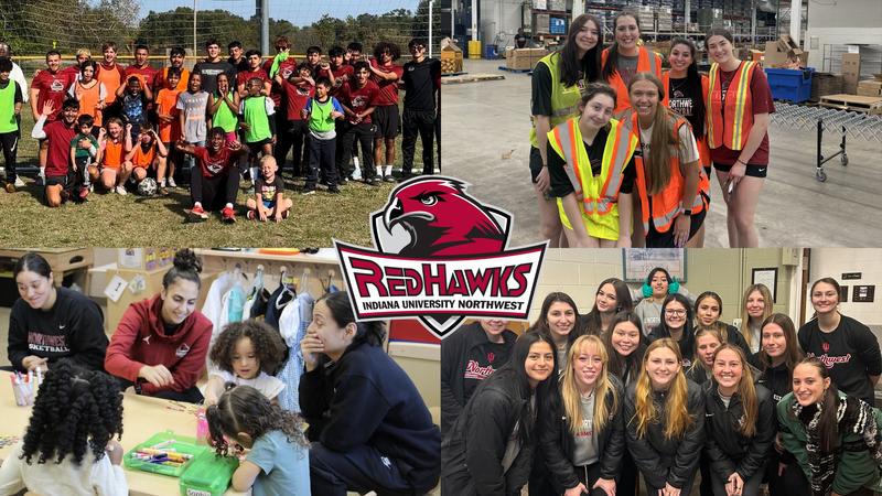 RedHawks Serve: IU Northwest Student-Athletes Give Back Through ...