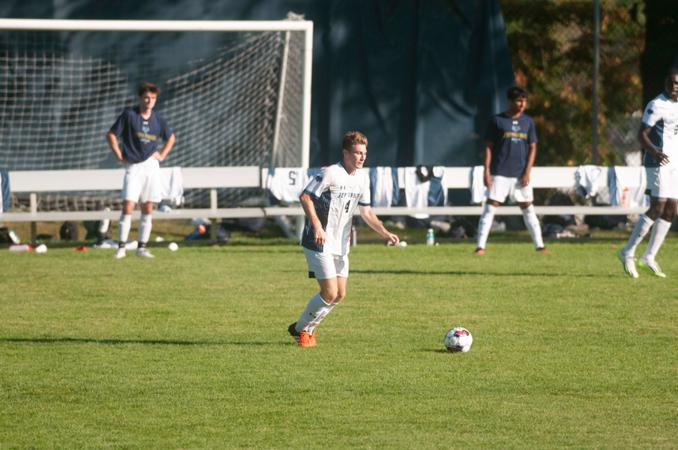 Sean Stackhouse Overhead Goal Lifts Men’s Soccer over New Haven for First Win - Thomas ...