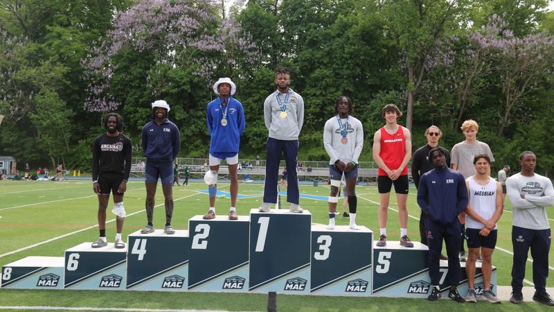 Kenneth Champ Sherrod's Record-Breaking High Jump Leads King's Men on Day Two of MAC ...