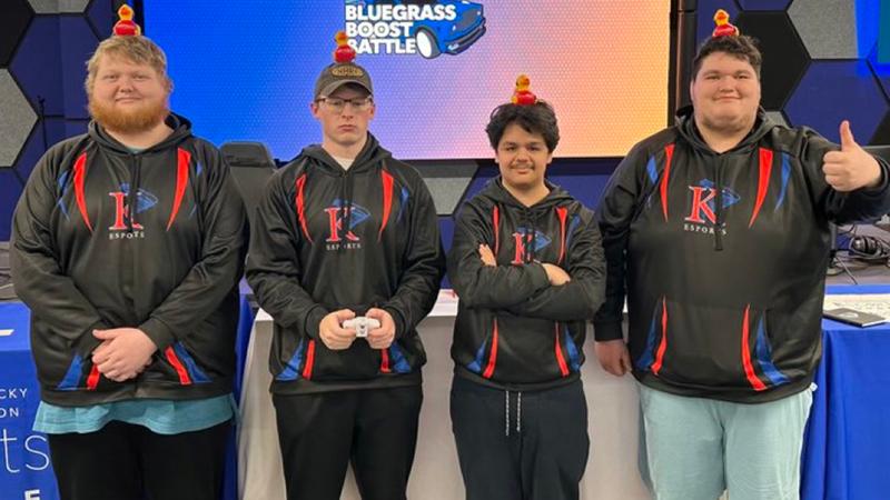 Blue Rass Boost King wins Bluegrass Boost Battle Rocket League Tournament - King University