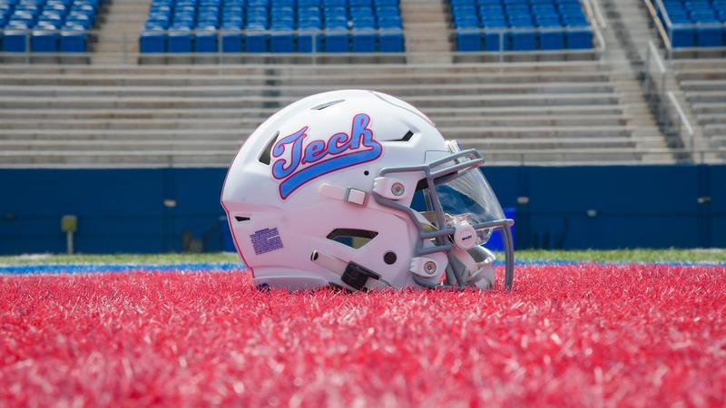Bulldogs Unveil New Tech Script Helmet - LA Tech Athletics