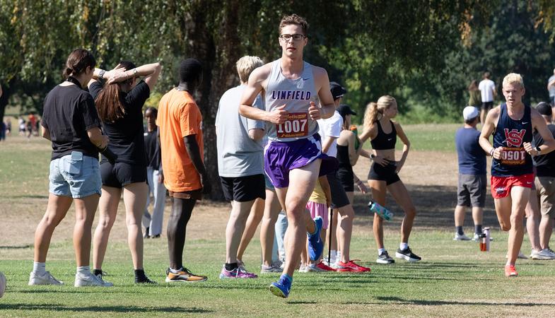 Alex Linfield Alex Oathout and Jayden Taylor are top Linfield placers at NWC ...