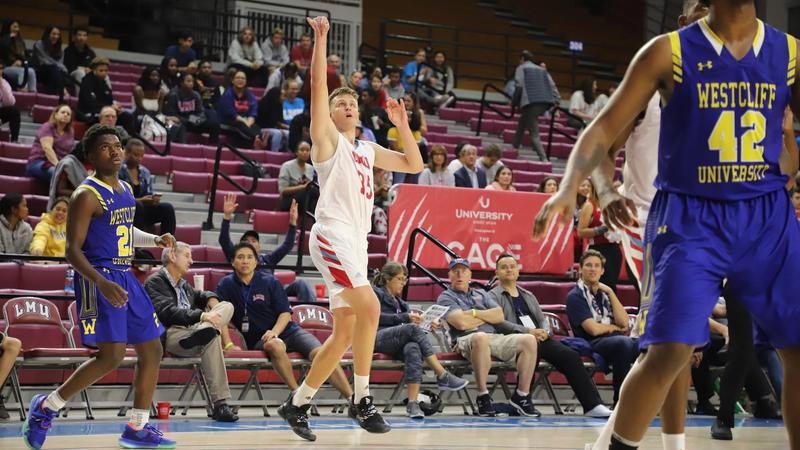 Dominick Harris Five Score in Double Figures as Lions Earn 43-Point Win - Loyola ...