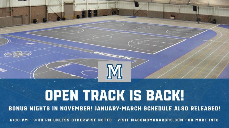 Open Community Track Open Track Nights Are Back! Begins November 20, Full Schedule Through ...