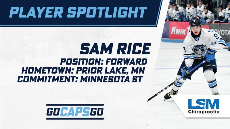 Sam Rice Making Catch LSM Player Spotlight: Sam Rice - Madison Capitols