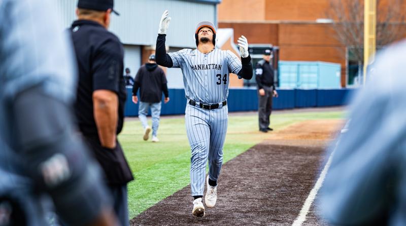 Cade Samuelson Baseball Samuel’s Grand Slam Powers Baseball Past Old Dominion - Manhattan ...