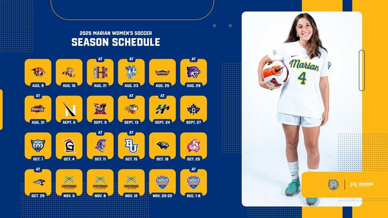 Marian Women's Soccer Announces 2025 Schedule - Marian University Ind.