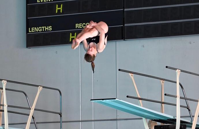 Ruby Simpson Simpson becomes TMU aquatics' first NAIA All-American - The Master's ...