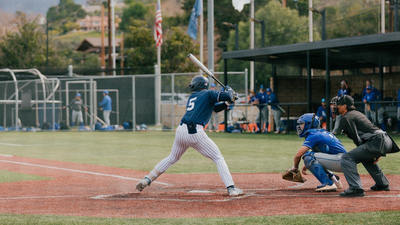Easton Riddle Mustangs complete sweep of Embry-Riddle - The Master's University Athletics